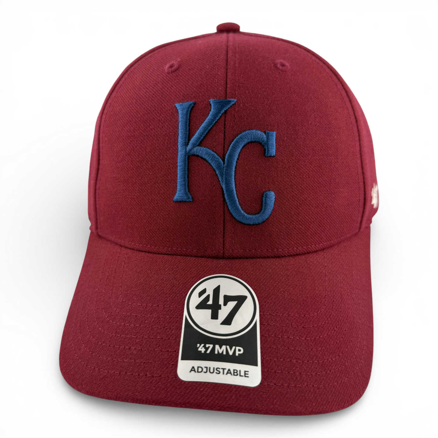 '47 Brand Kansas City Royals MLB Sure Shot Creed MVP Snapback Adjustable Hat Cap
