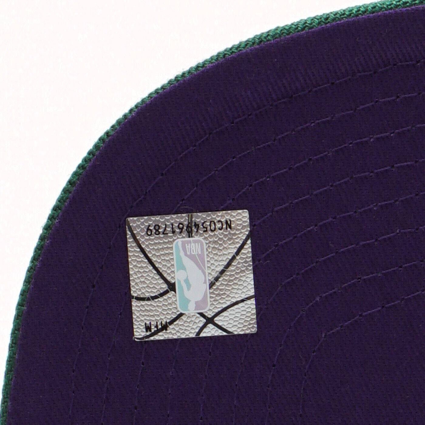 Mitchell & Ness Milwaukee Bucks NBA HWC Core Basic Purple/Green Snapback Hat