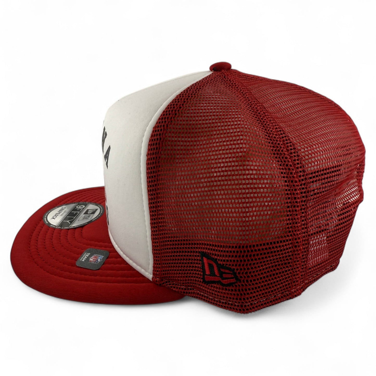 New Era Arizona Cardinals NFL Foam Print Trucker Mesh Back 9Fifty Snapback Hat