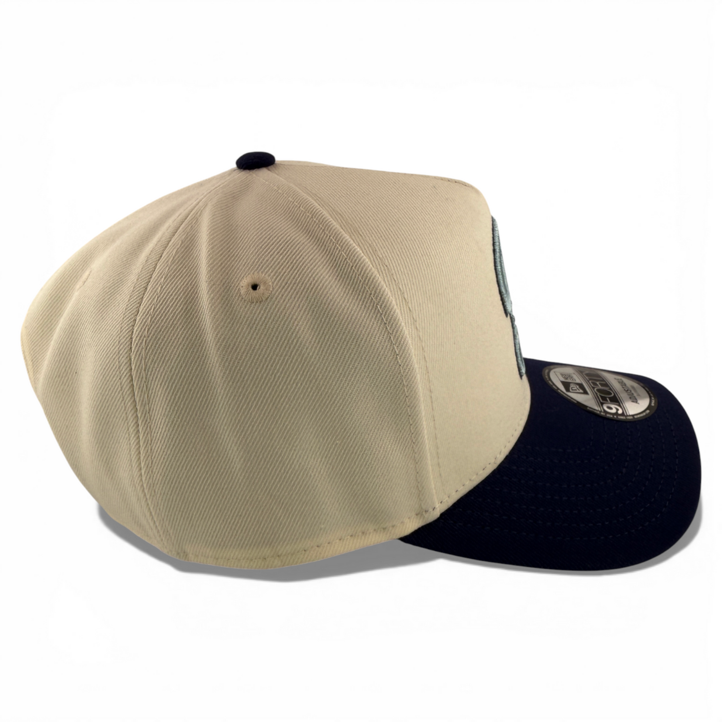 New Era Los Angeles Dodgers MLB Cream Glitter A-Frame 9Forty Snapback Adjustable