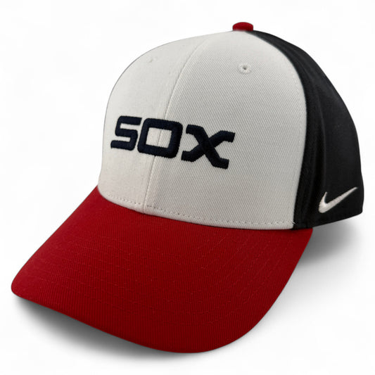 Nike Chicago White Sox MLB Club Cap Structured Adjustable Hat Adult Size M/L