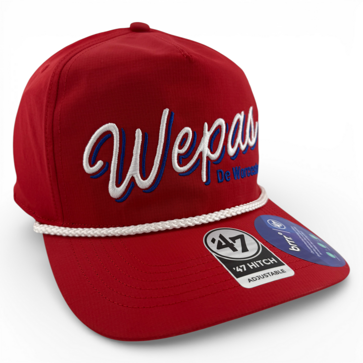 '47 Brand Los Wepas de Worcester Wepa Brrr Hitch Rope Snapback Adjustable Hat