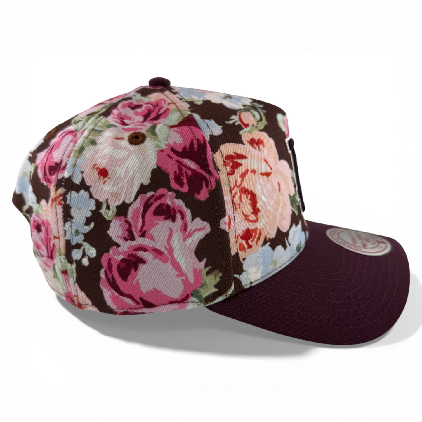 Mitchell & Ness Los Angeles Dodgers Floral A-Frame Pro Pinch Snapback Adjustable