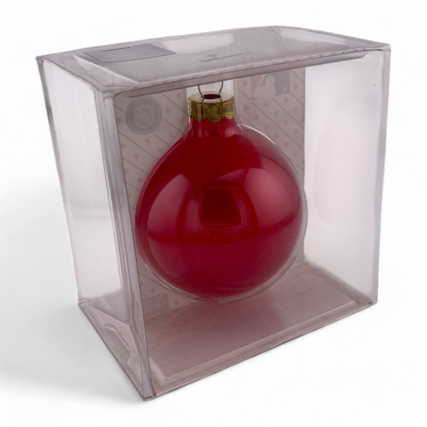 2-PACK Washington Nationals MLB Round Glass Collectors Christmas Tree Ornament