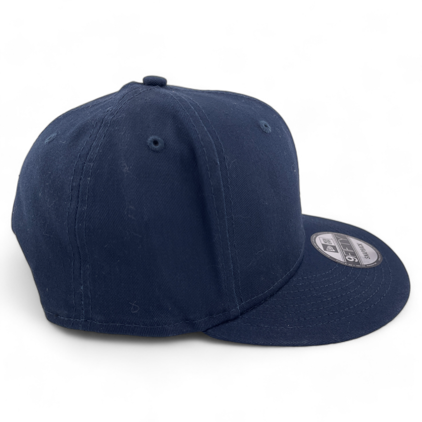 New Era Blank for Customs All Navy Blue 9Fifty Adjustable Snapback Adult Hat Cap