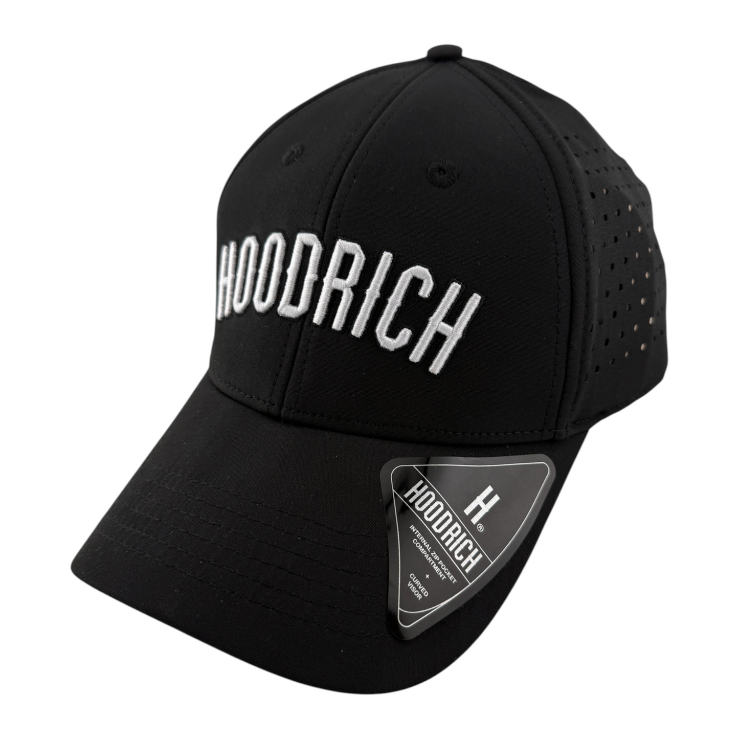 Hoodrich OG Core Cap Internal Zipper Pocket Sport Mesh Adjustable Strapback Hat