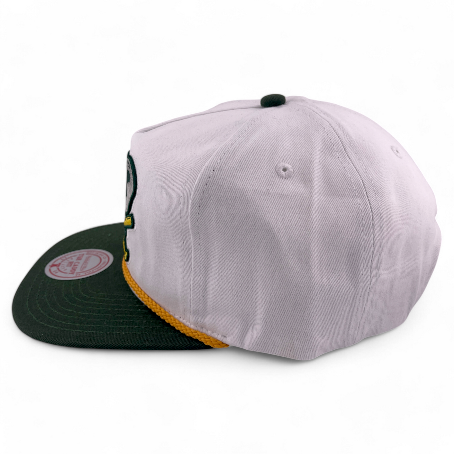 Mitchell & Ness Oakland Athletics A's Batter Rope Golfer Caddy Fit Snapback Hat