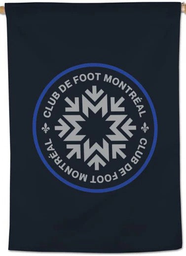 Wincraft Montreal Impact FC MLS Club De Foot Vertical Flag Wall Banner 28" x 40"