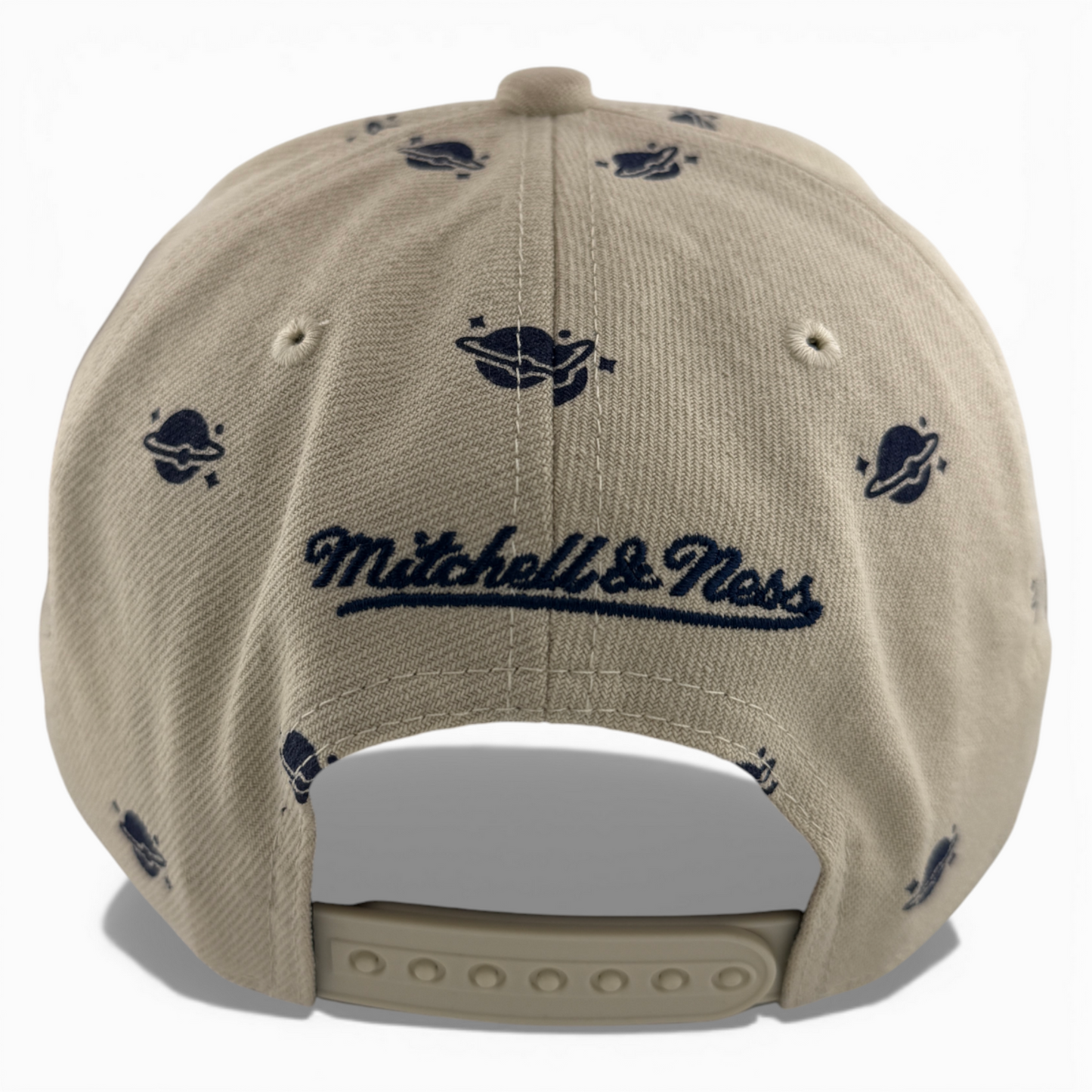 Mitchell & Ness Houston Astros Planet A-Frame Pro Pinch Fit Snapback Adjustable