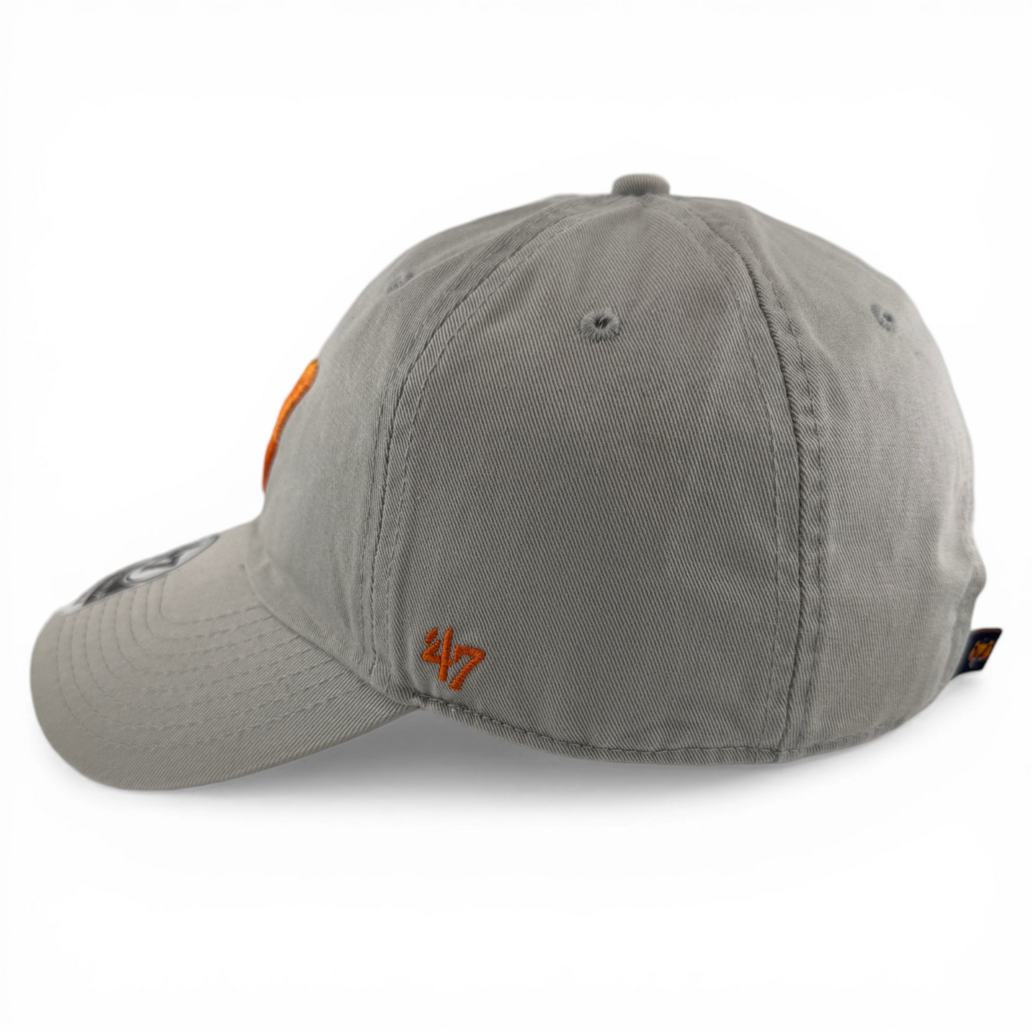 '47 Brand Las Vegas Aviators MiLB Grey Logo Clean Up Adjustable Dad Hat Cap