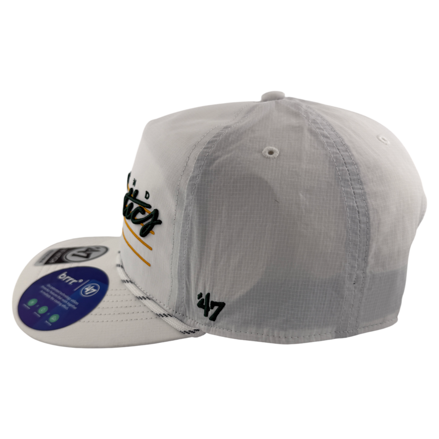 '47 Brand Oakland Athletics A's Downburst brrr Hitch A-Frame Snapback Adjustable