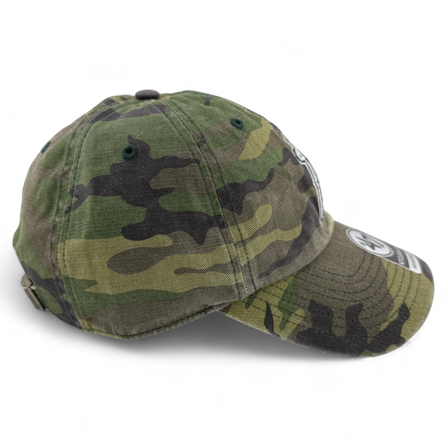 '47 Brand Los Angeles Angels LA MLB Camo Camouflage Clean Up Adjustable Dad Hat