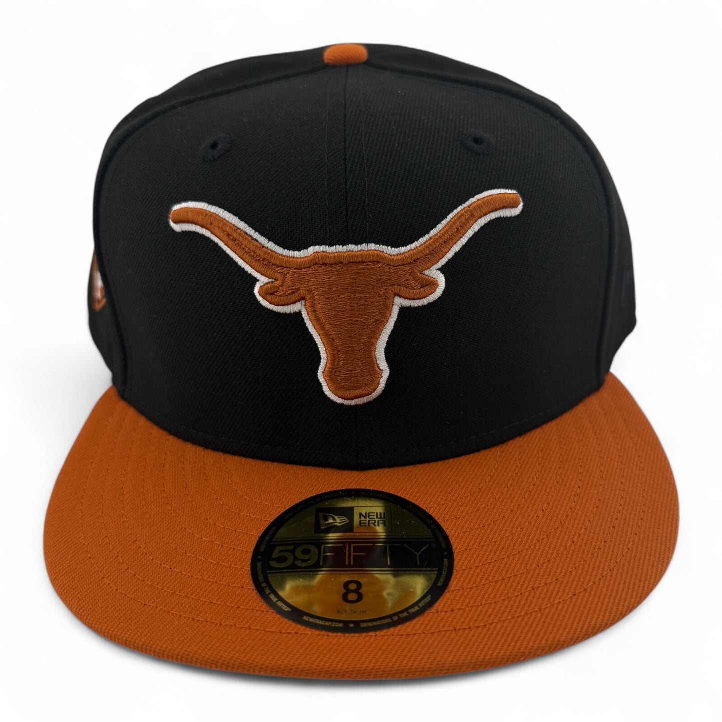 New Era Texas Longhorns NCAA Baseball 7-Time Champions Patch 59Fifty Fitted Hat