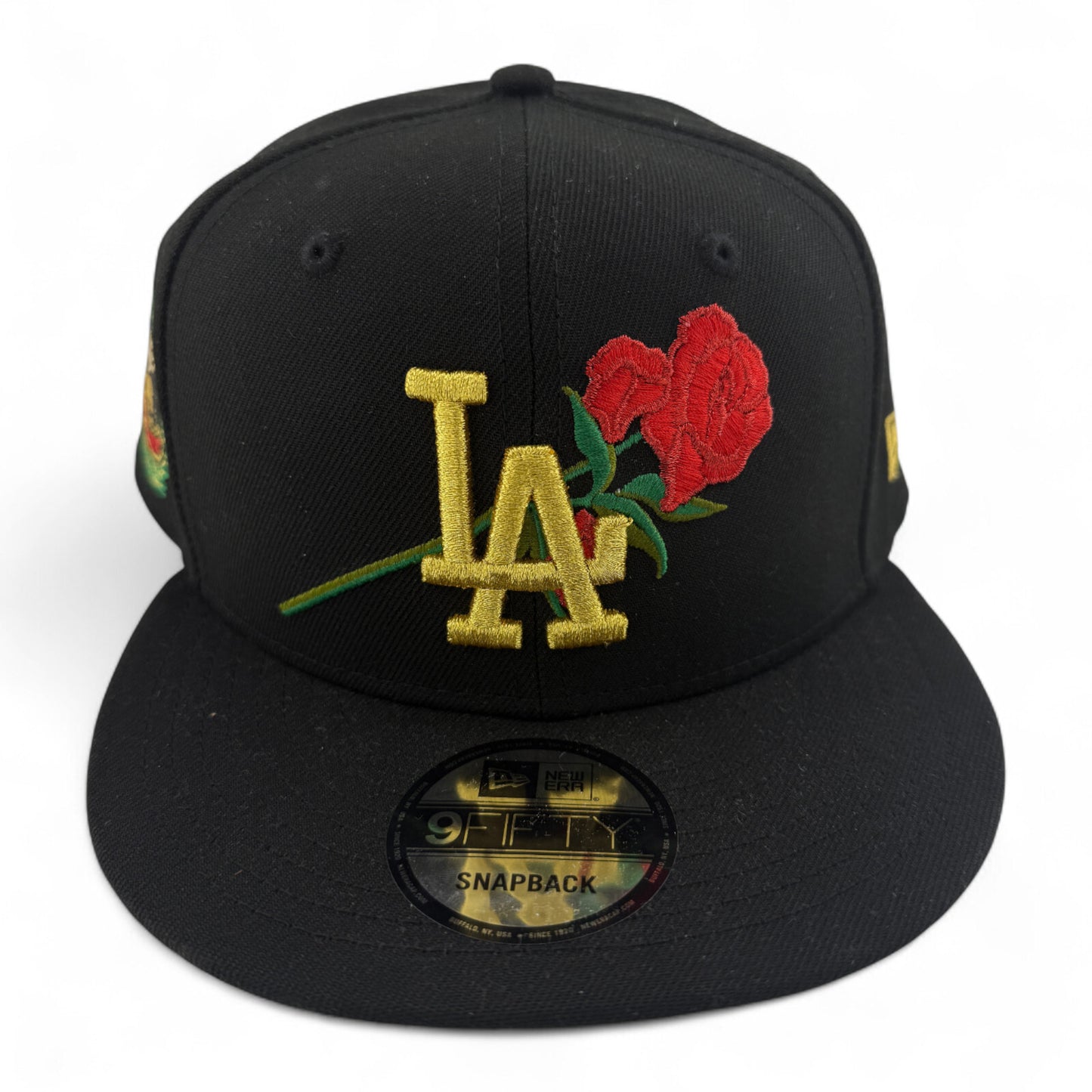 New Era Los Angeles Dodgers MLB Gold Rose 9FIFTY Snapback Adjustable Hat Cap