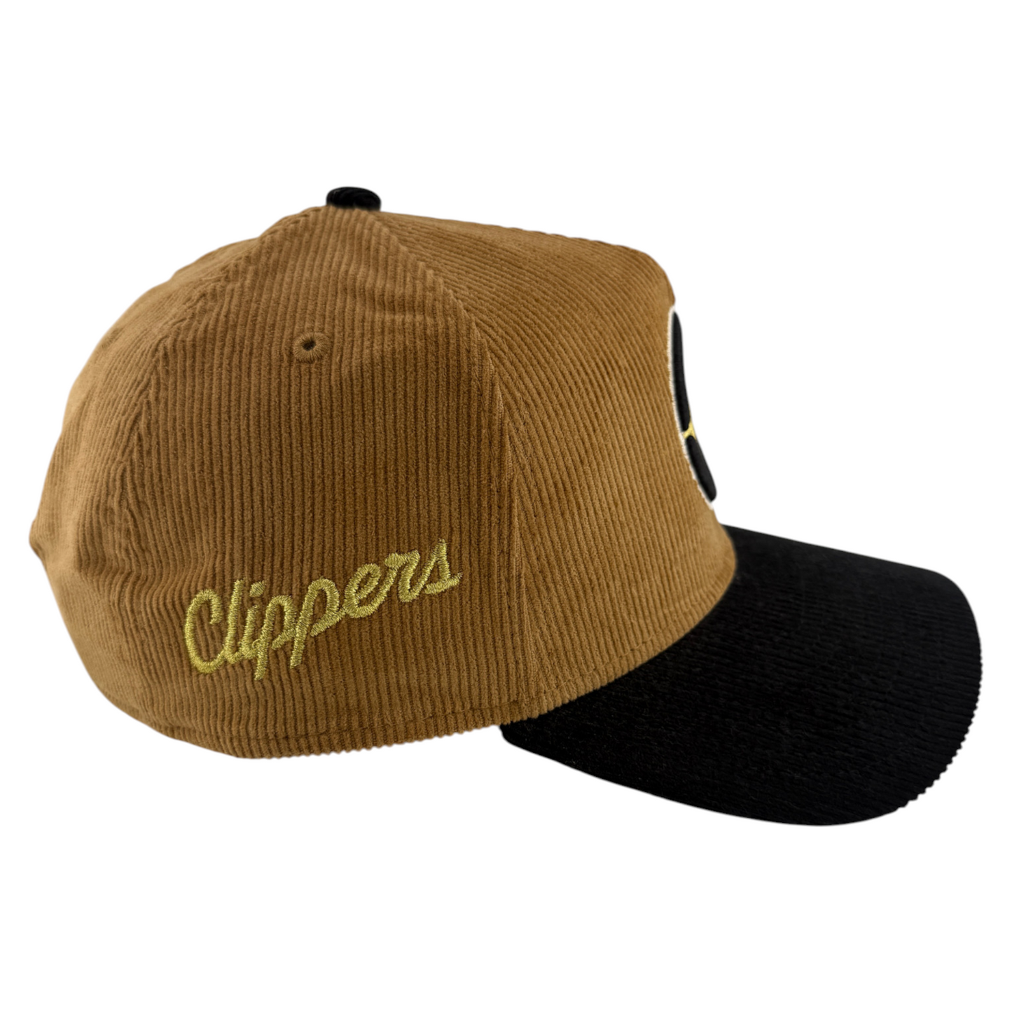 New Era Los Angeles Clipper Corduroy Cord A-Frame 9Forty Snapback Adjustable Hat