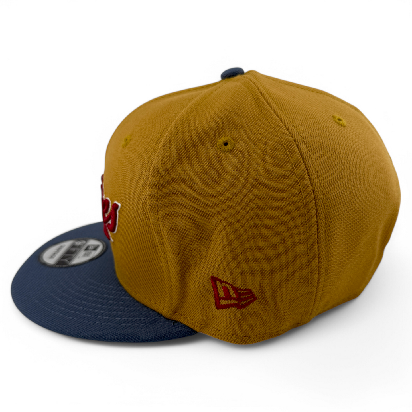 New Era San Diego Padres MLB Panama Tan 9FIFTY Snapback Adjustable Hat Cap