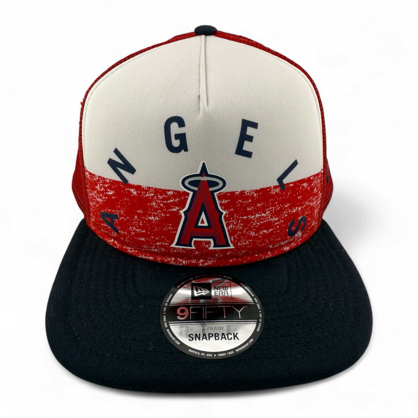 New Era Los Angeles Angels MLB Gameday Foam Trucker Mesh Back 9Fifty Snapback