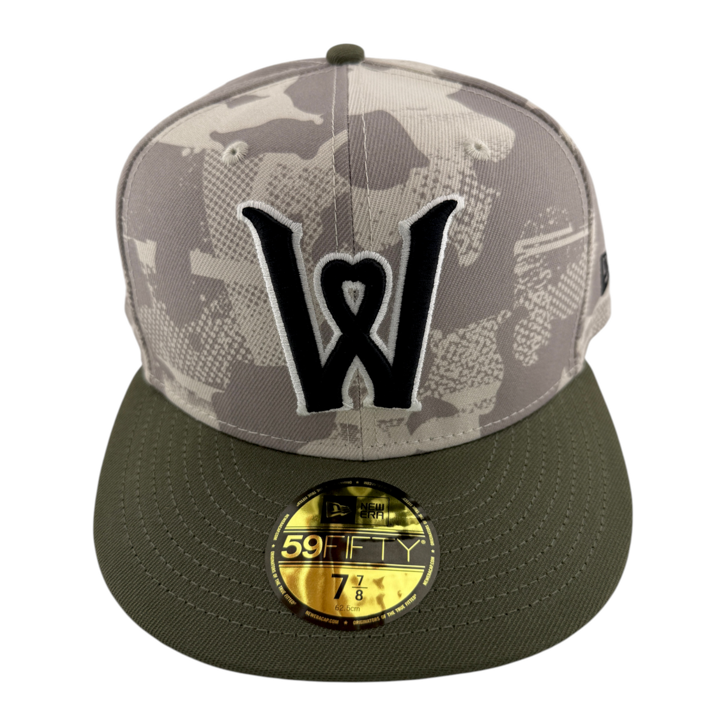 New Era Worcester Red Sox WooSox On Field Armed Forces Day 25 59Fifty Fitted Hat