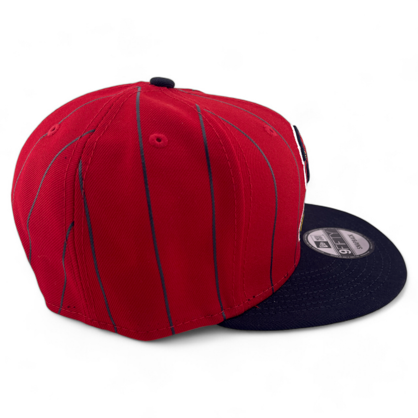 New Era St. Louis Cardinals MLB Vintage Pinstripe Birdcage 9Fifty Snapback Hat