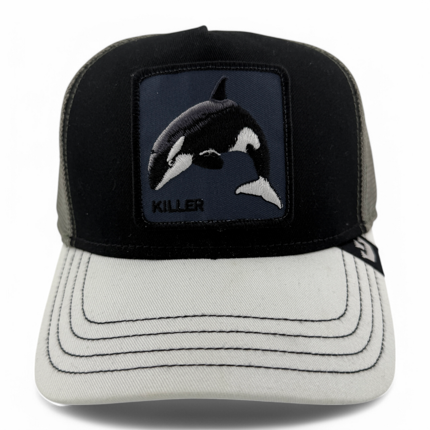 Goorin Bros Killer Whale V2 The Farm Mesh Trucker Snapback Adjustable Hat Cap