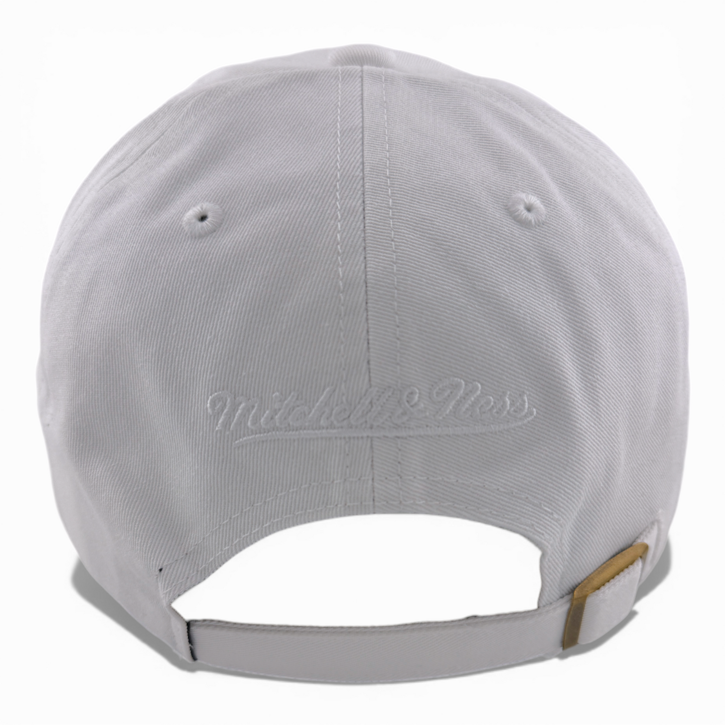 Mitchell & Ness Brooklyn Dodgers MLB All White Strapback Adjustable Dad Hat Cap