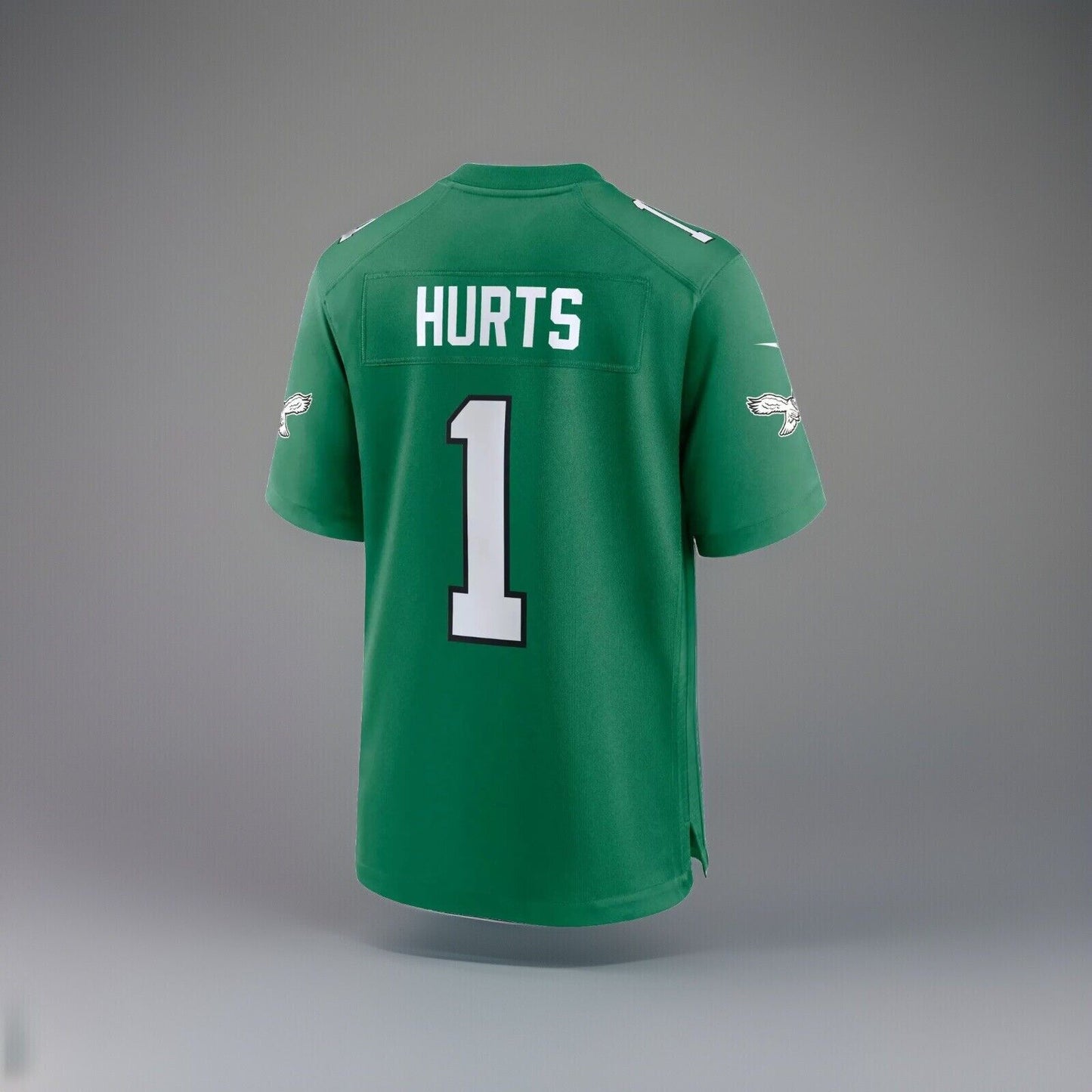 Nike Jalen Hurts Philadelphia Eagles Throwback Logo On Field Jersey Men’s Sizes