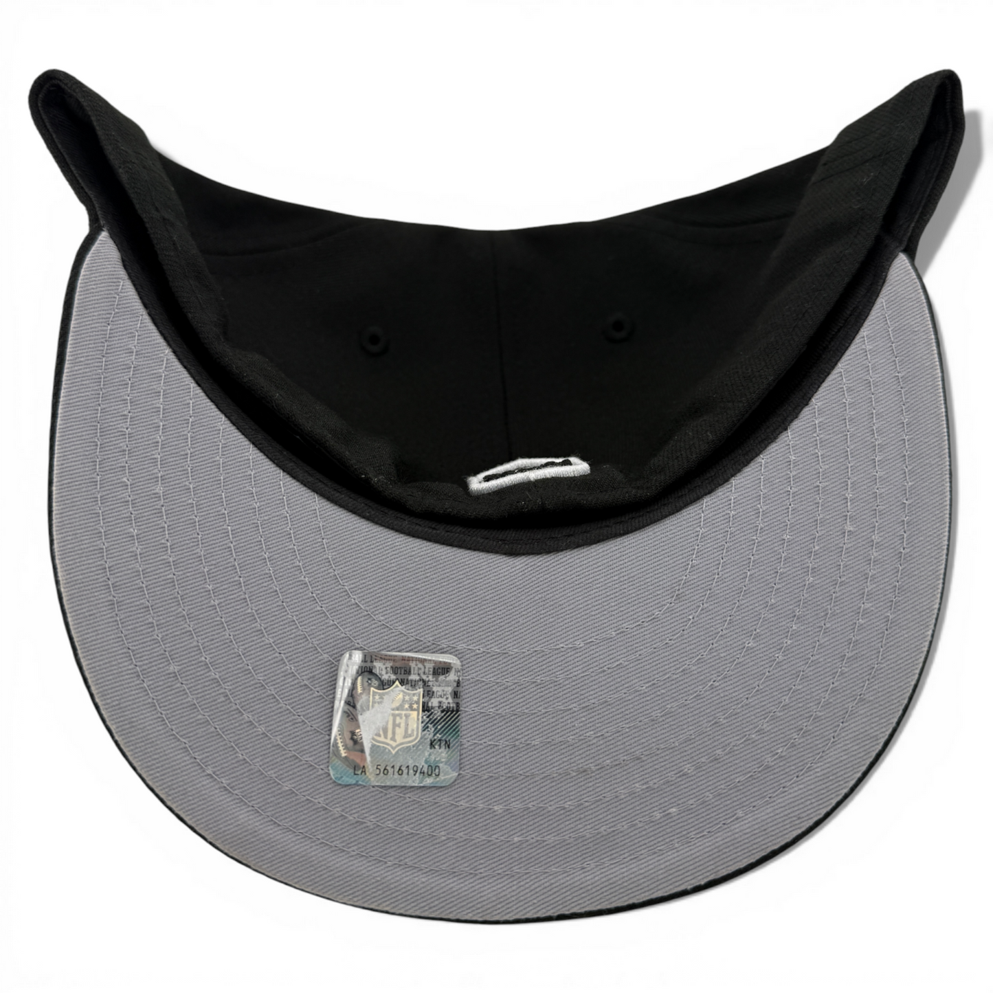 New Era New York Jets NFL Team Classic Black/White Logo 59Fifty Fitted Hat Cap