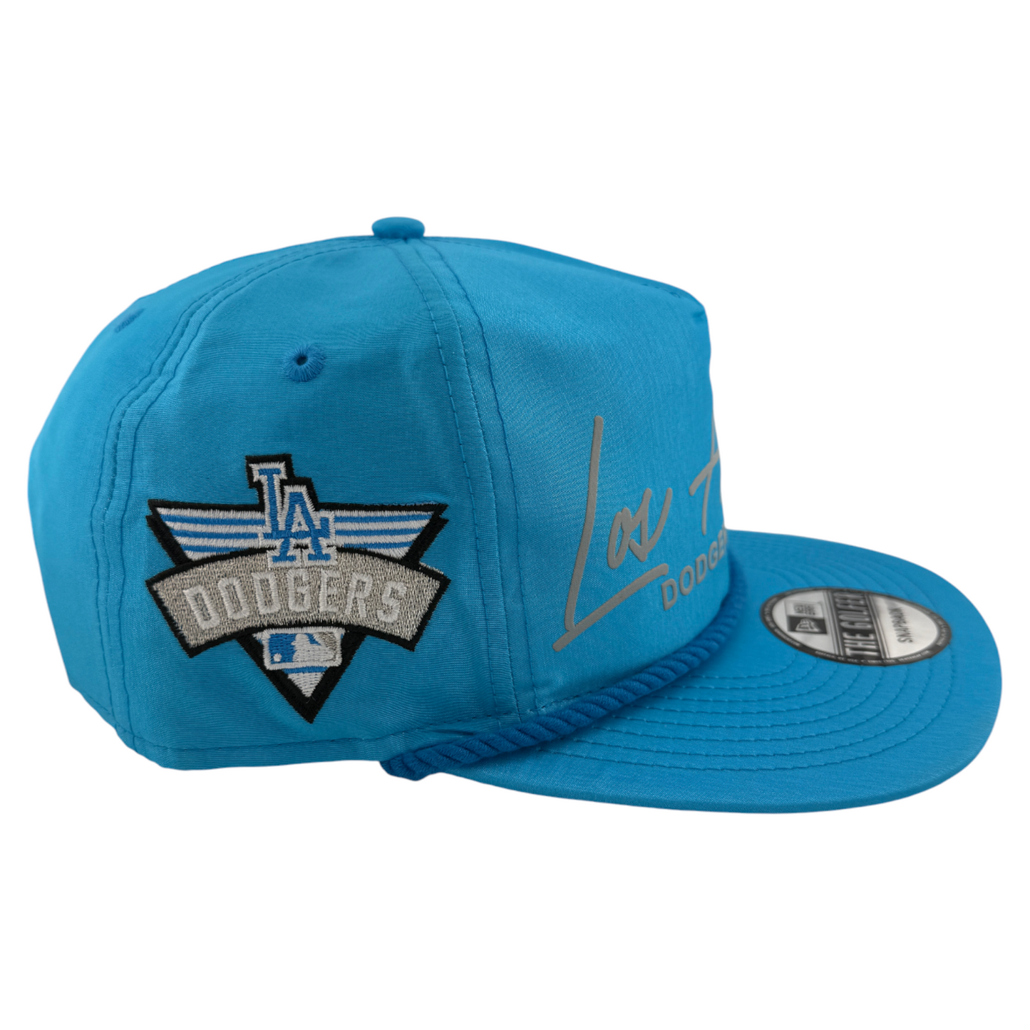 New Era Los Angeles Dodgers Neon Script The Golfer Rope A-Frame Snapback Hat Cap