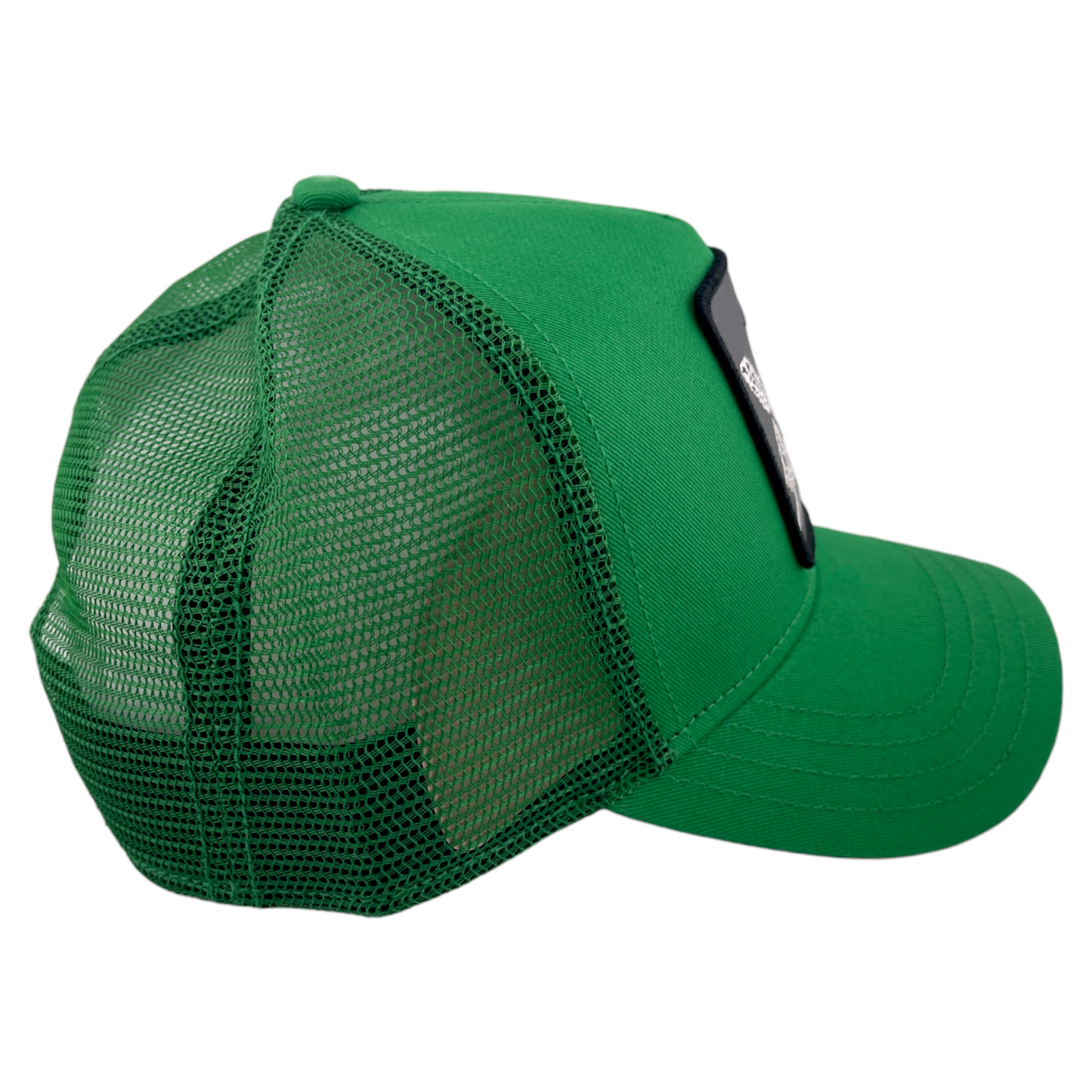 Goorin Bros The Reefer Sea Turtle Farm Green Mesh Back Trucker Snapback Hat Cap