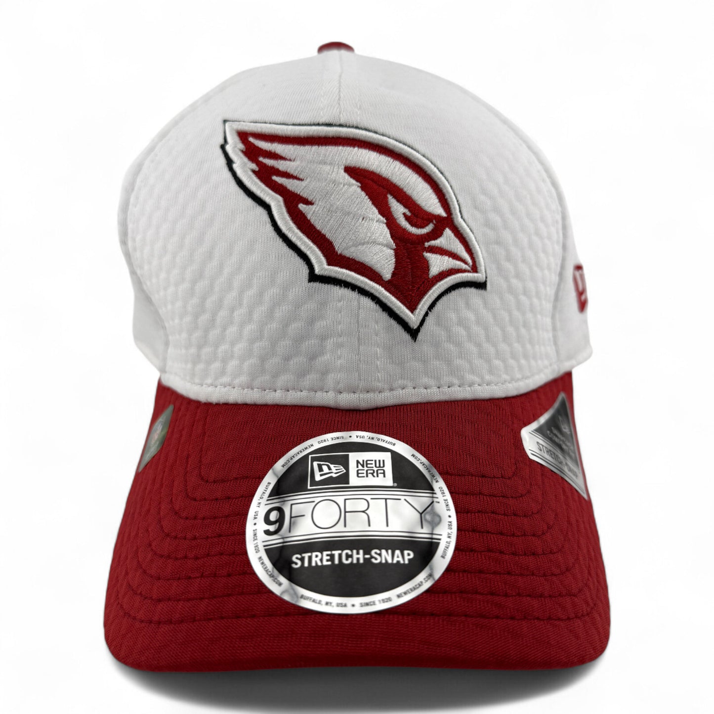New Era Arizona Cardinals NFL 2024 Training Camp 9Forty Snapback Adjustable Hat