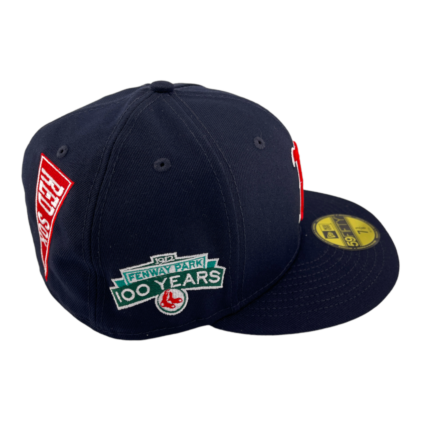 New Era Boston Red Sox Fenway Park 100 Years Patch Full Embroidery 59FIFTY Hat