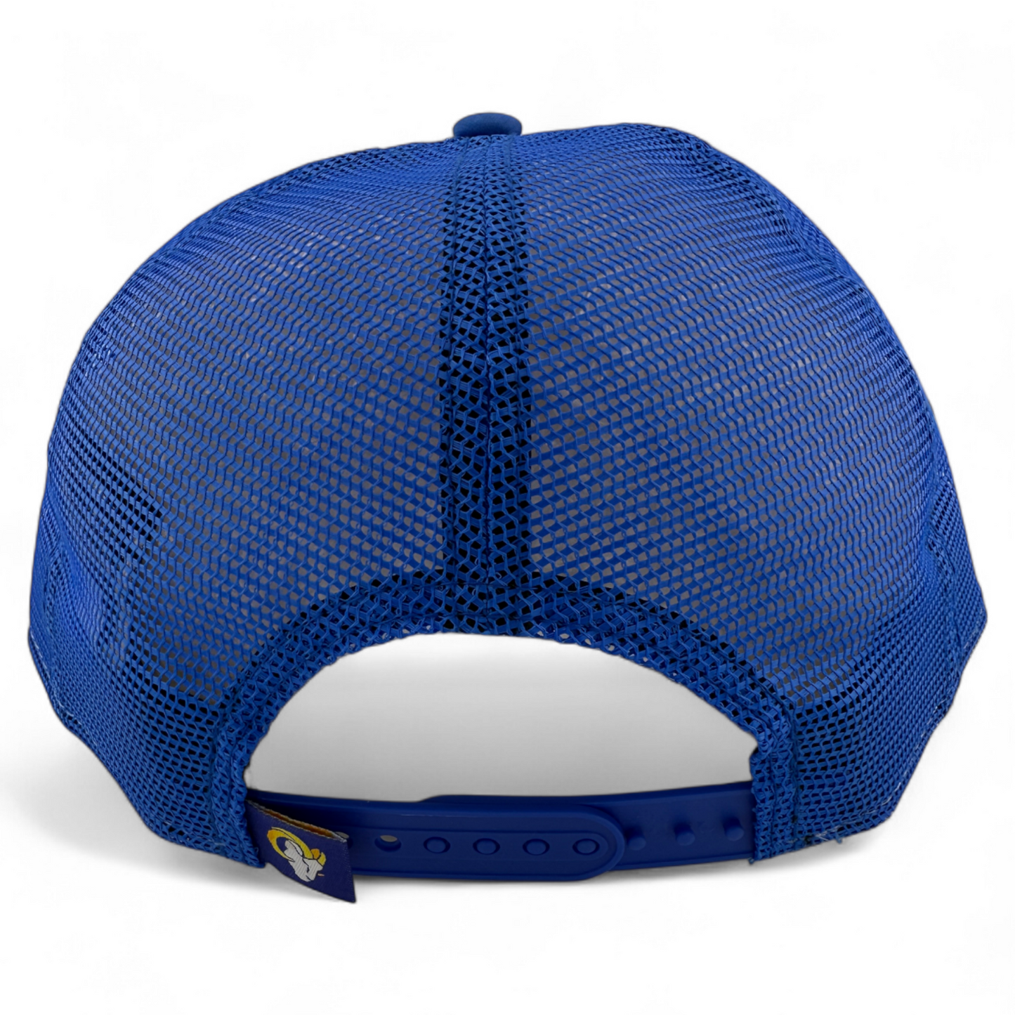 New Era Los Angeles Rams NFL Foam Trucker Mesh Back A-Frame 9Fifty Snapback Hat