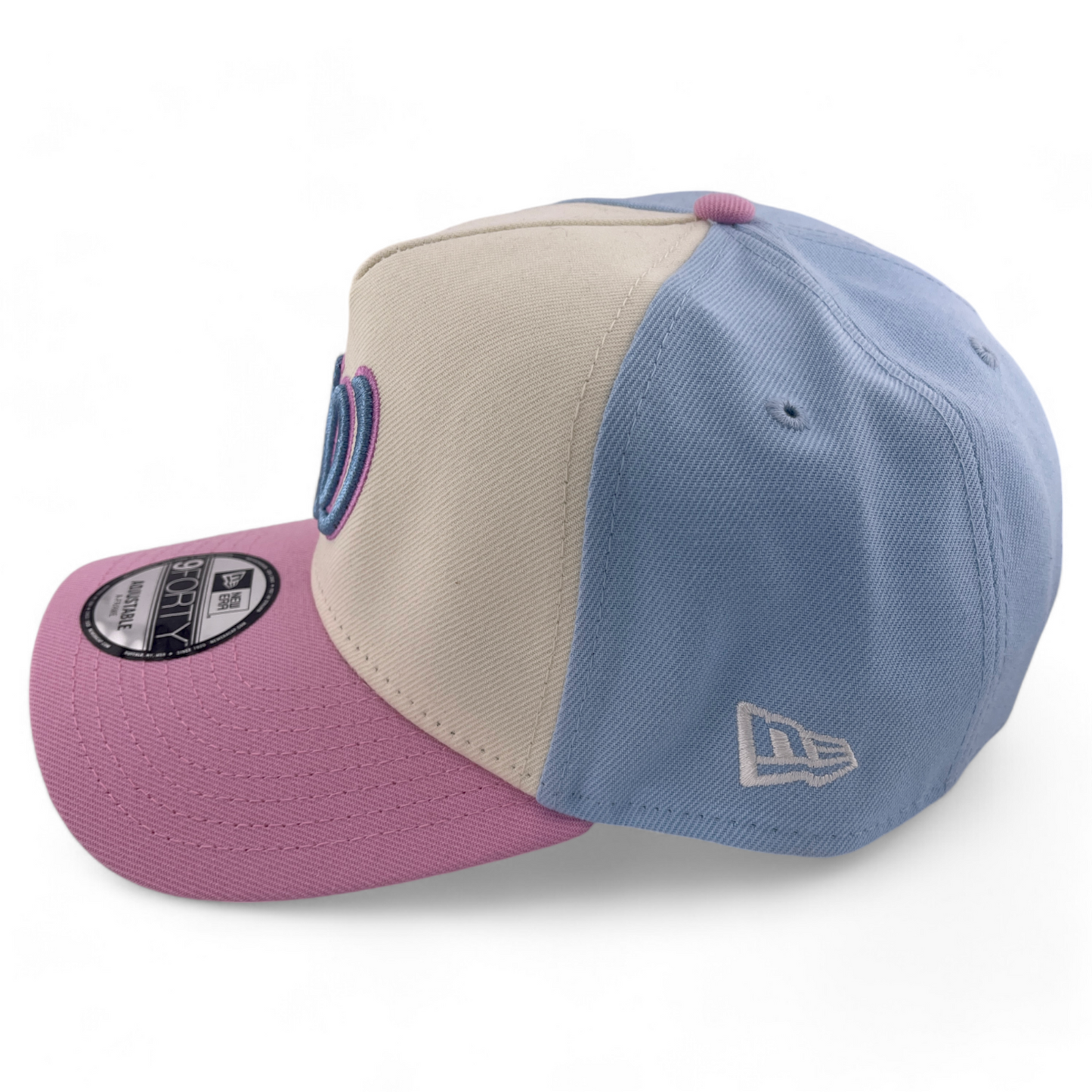 New Era Washington Nationals MLB Pastel Color Pack 9FORTY A-Frame Snapback Hat