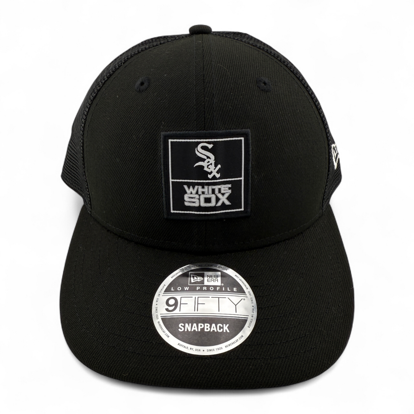 New Era Chicago White Sox MLB Labeled Logo 9Fifty Low Profile Trucker Snapback