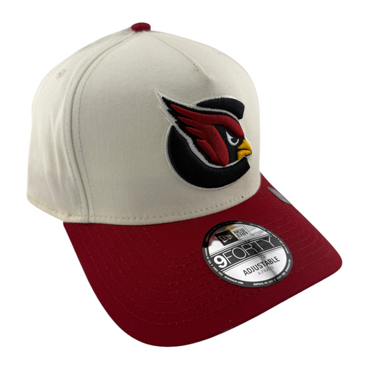 New Era Arizona Cardinals Deceptor Logo A-Frame 9Forty Snapback Adjustable Hat