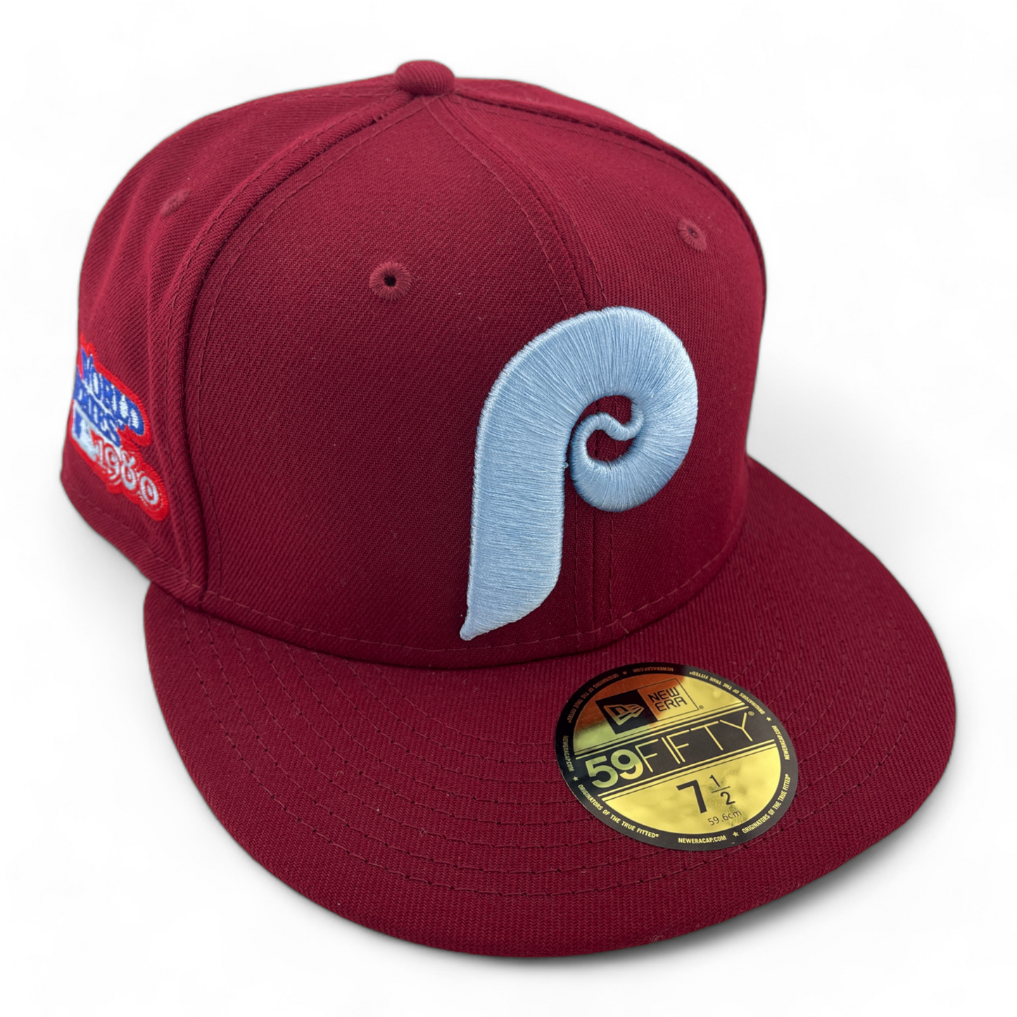 New Era Philadelphia Phillies MLB 1980 World Series Cloud 59Fifty Fitted Hat Cap