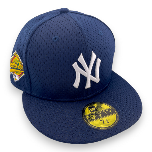 New Era New York Yankees 90s Throwback 1996 World Series Patch Mesh 59FIFTY Hat Cap