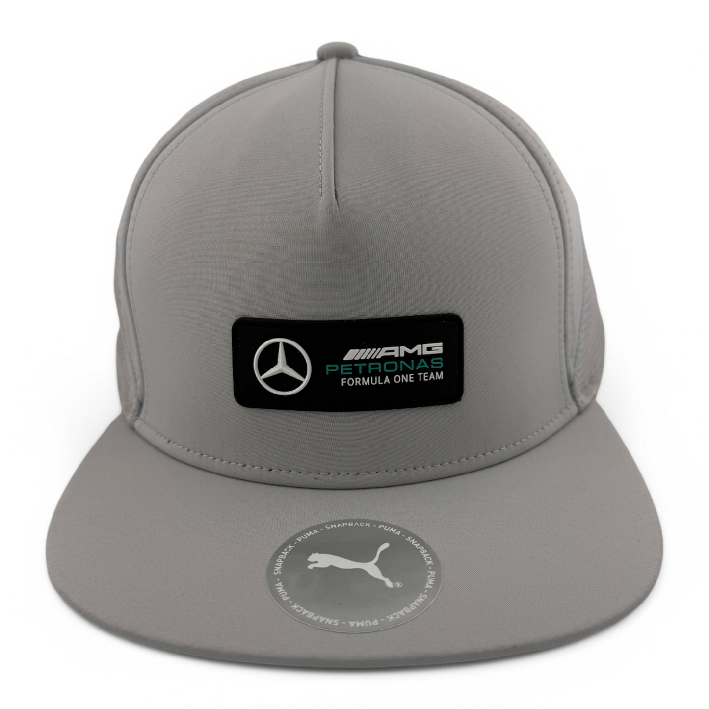 Puma Mercedes-AMG Petronas F1 Team Silver Racing Snapback Adjustable Hat Cap