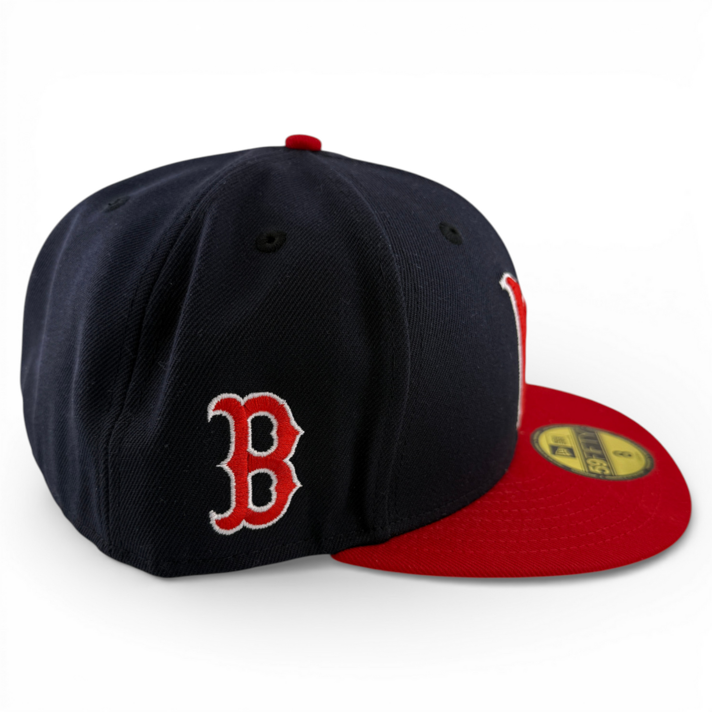 New Era Worcester Red Sox WooSox MiLB Boston Side Patch 59Fifty Fitted Hat Cap