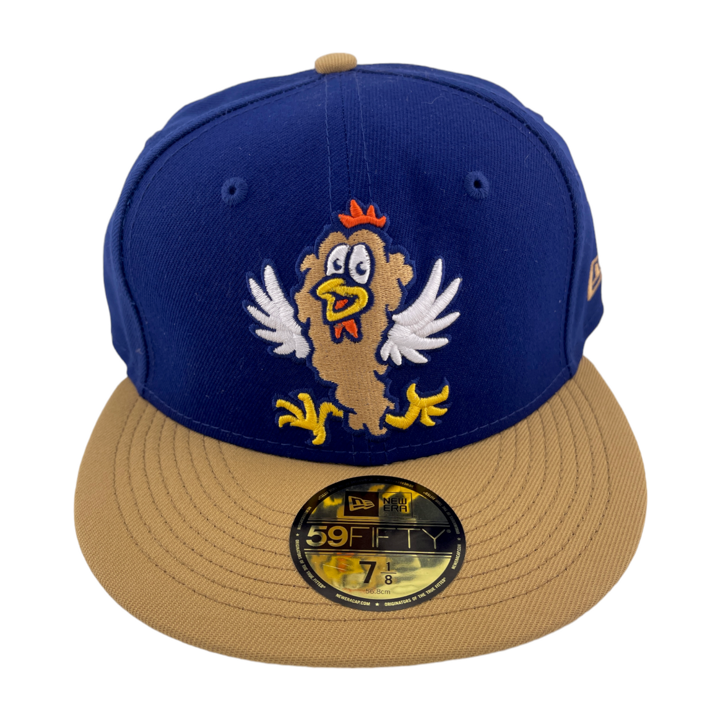 New Era New Hampshire Fisher Cats Manchester Chicken Tenders 59FIFTY Fitted Hat Cap