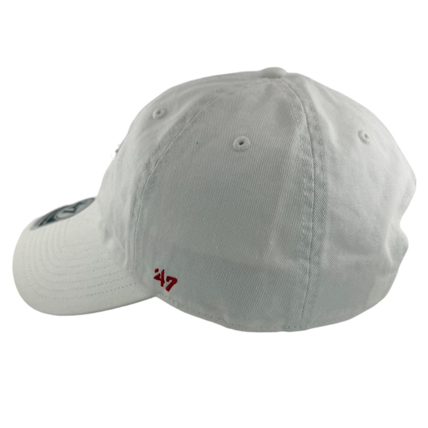 '47 Brand Chicago Bulls NBA White Noise Clean Up Strapback Adjustable Dad Hat