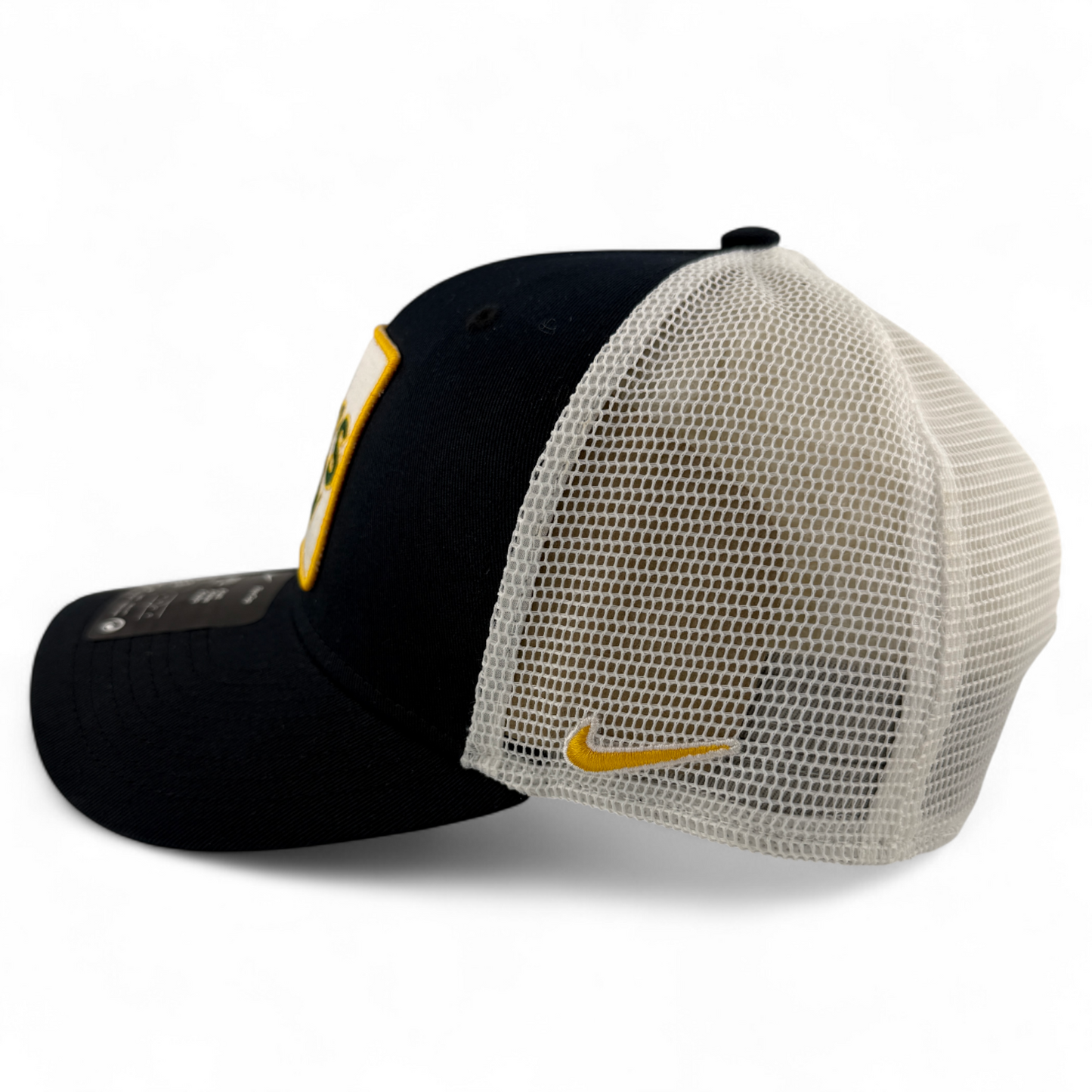 Nike Oakland Athletics A's MLB Rise Cap Structured Trucker Snapback Adjustable