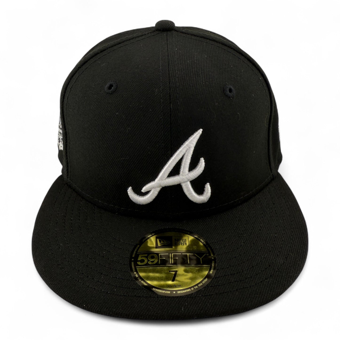 New Era Atlanta Braves MLB 1995 World Series Black/White 59Fifty Fitted Hat Cap