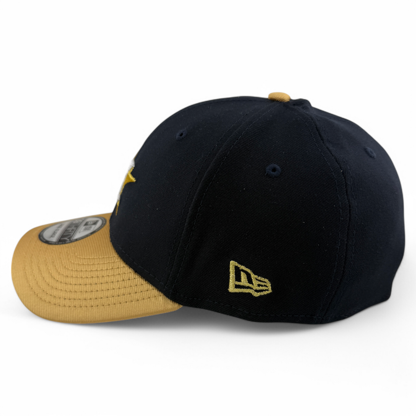 New Era Houston Astros MLB 2023 Gold Collection Navy 39Thirty Flex Fit Hat Cap