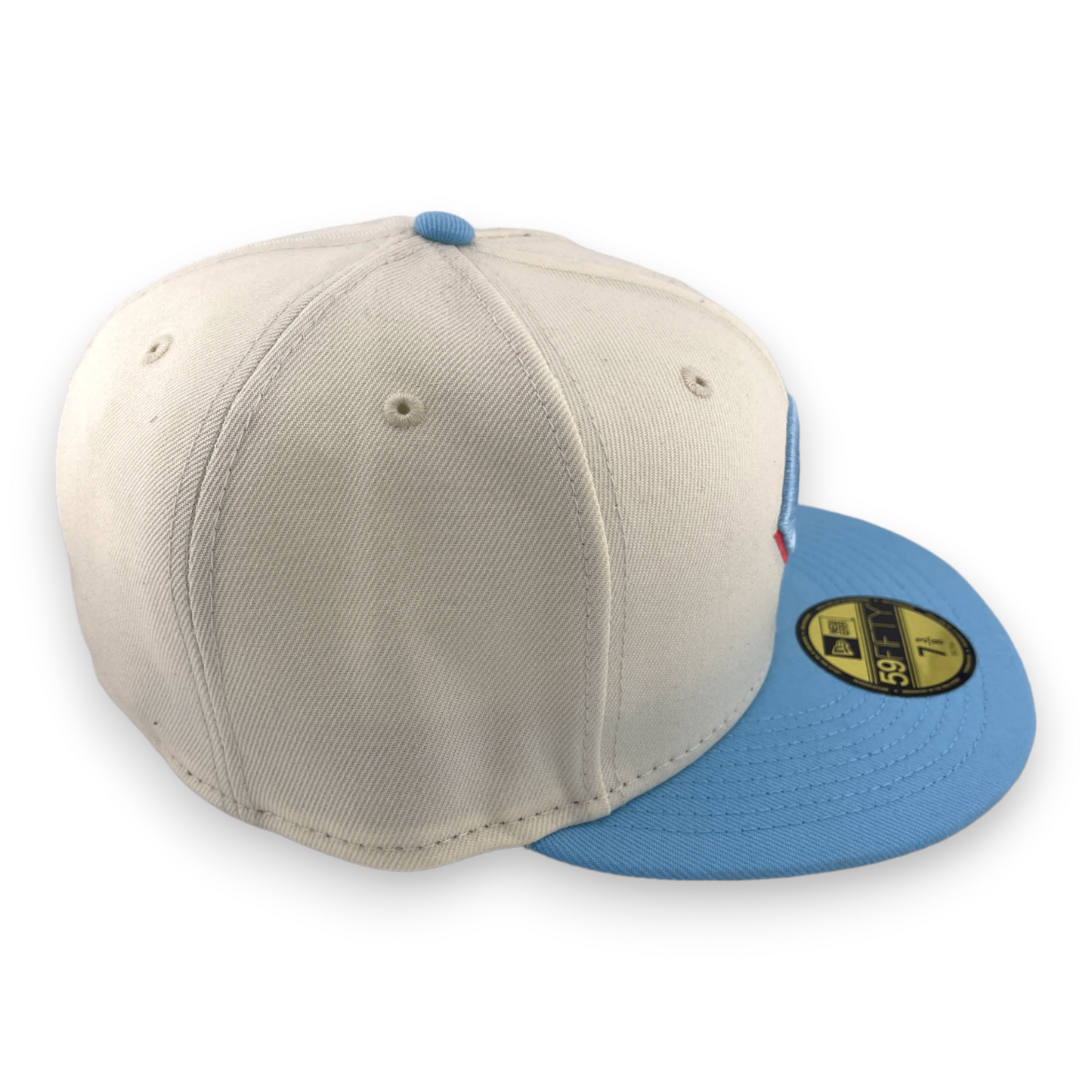 New Era Cincinnati Reds 2 Tone Color Pack White/Teal Blue Gray UV 59FIFTY Hat Cap