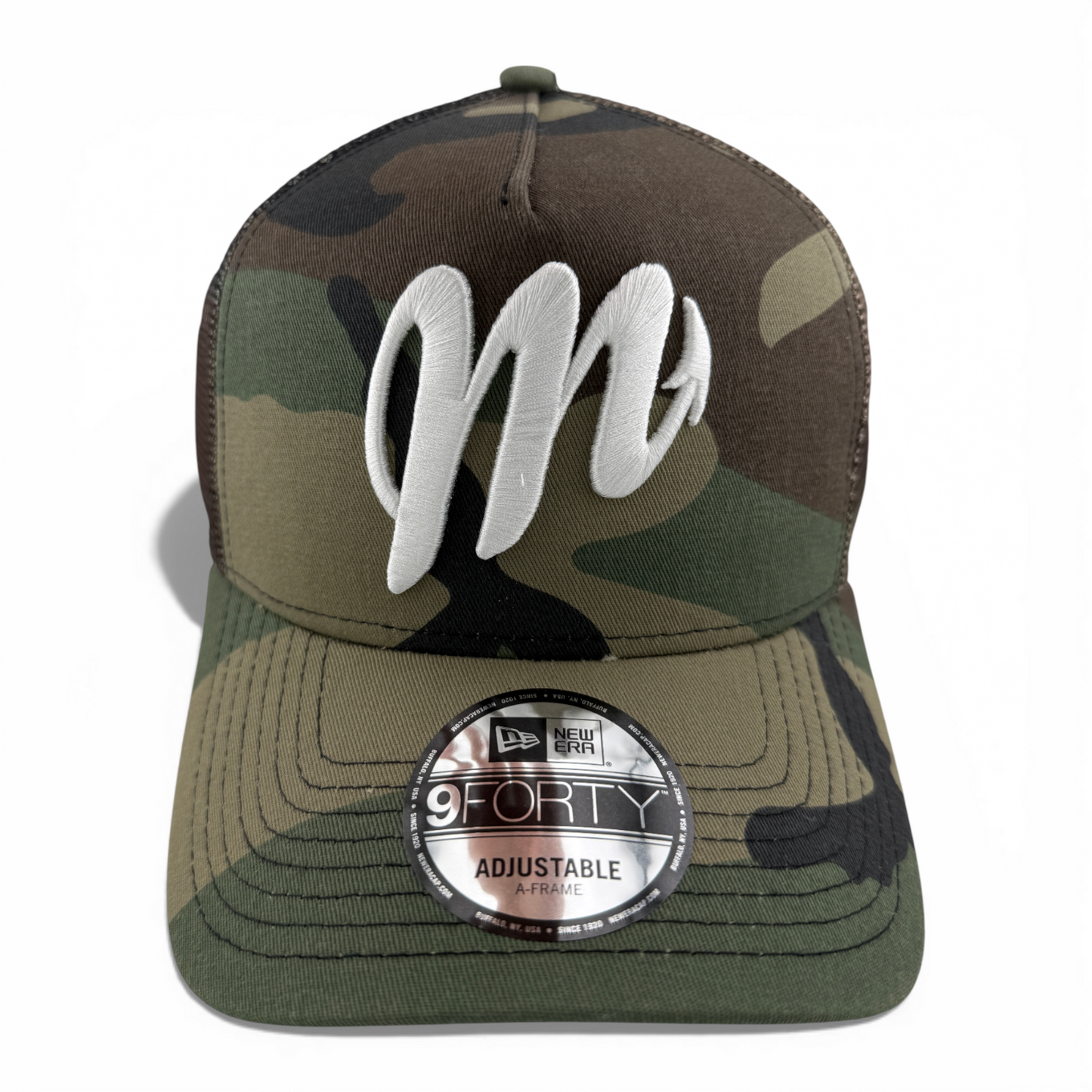 New Era Diablos Rojos del México LMB Camo A-Frame 9Forty Snapback Adjustable Hat