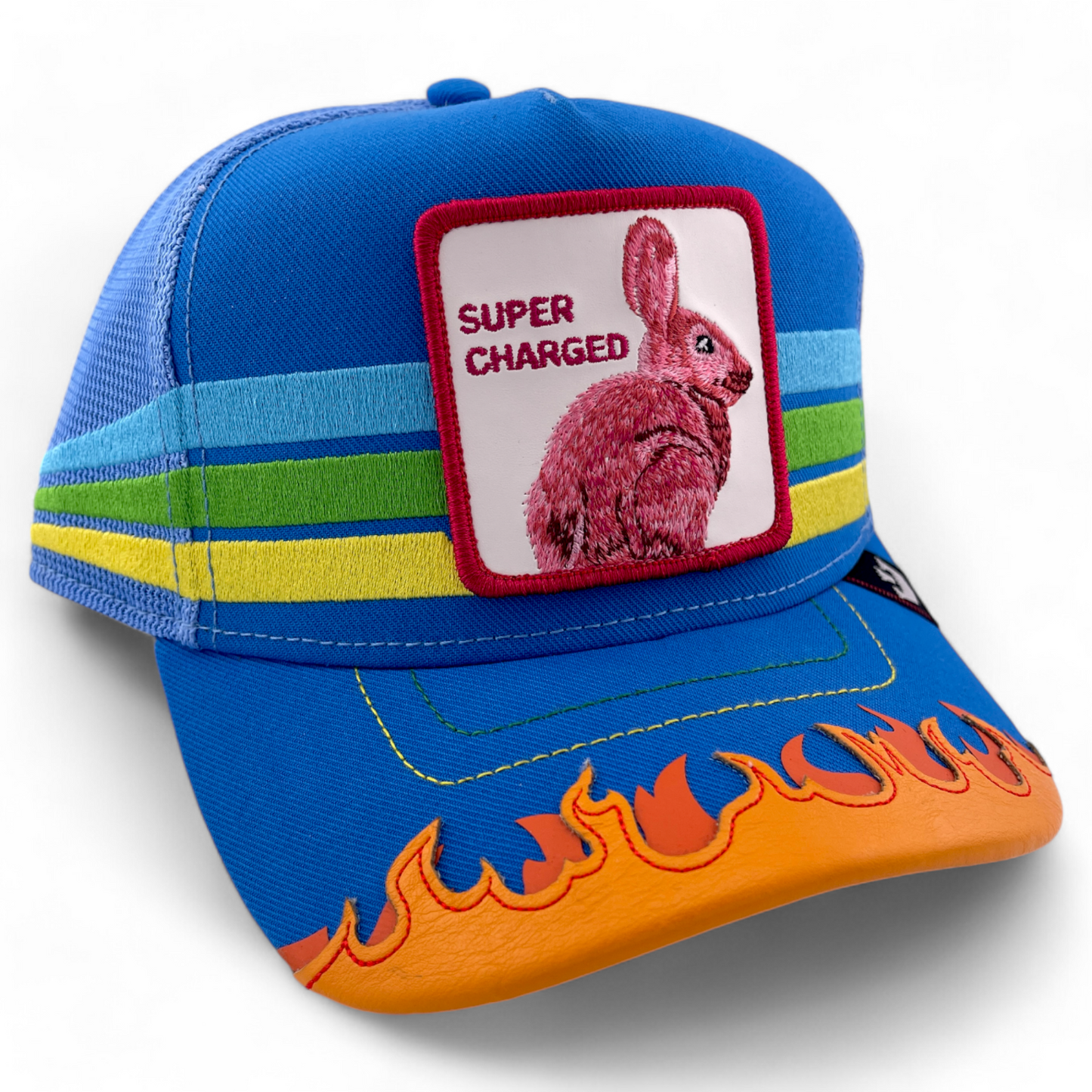 Goorin Bros Super Charged Bunny Rabbit Going and The Farm Adjustable Trucker Hat