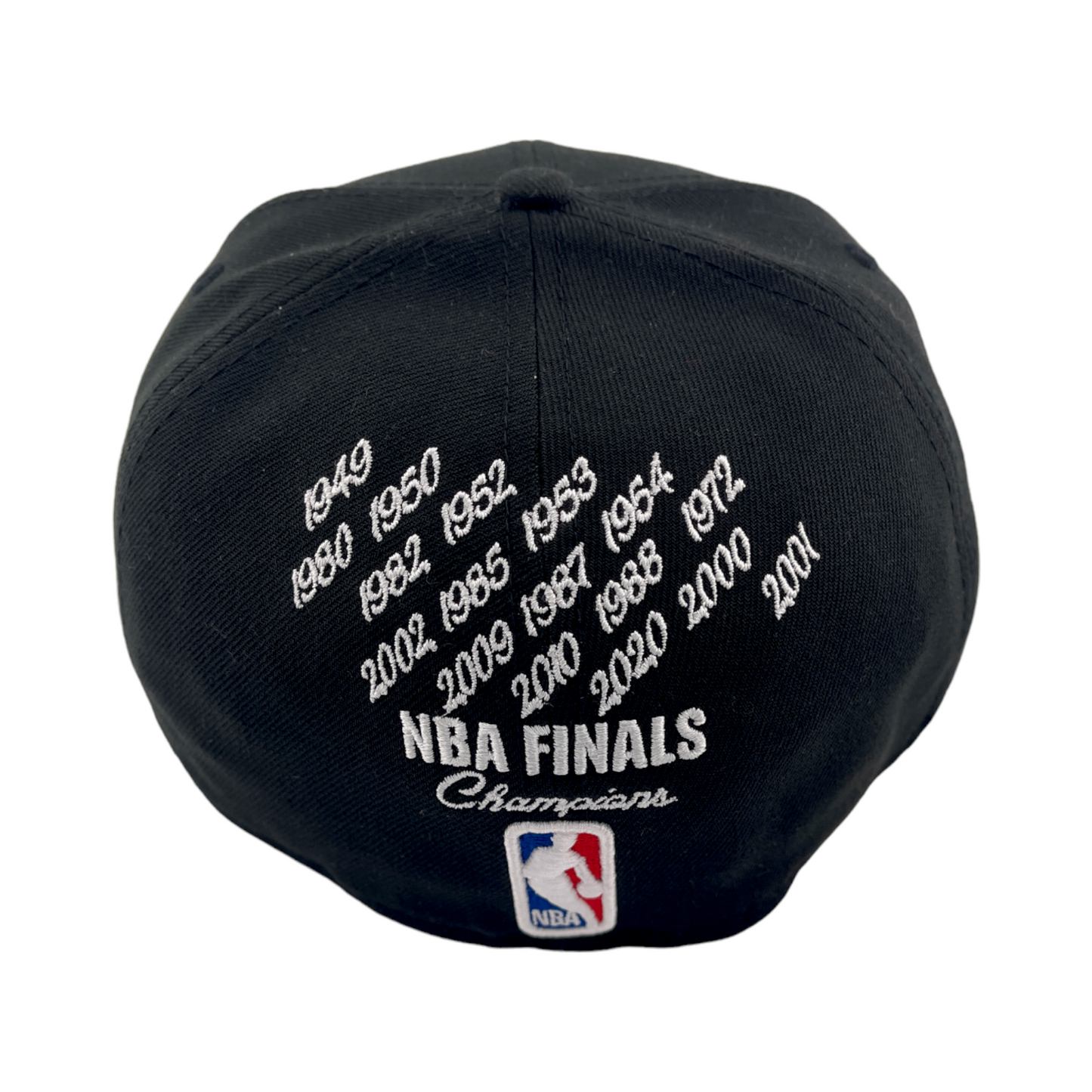 New Era Los Angeles Lakers 17x Finals Champions Black/Grey 59Fifty Fitted Hat Cap