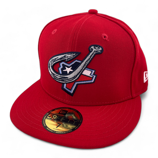 New Era Corpus Christi Hooks MiLB Marvel Defender Diamond 59Fifty Fitted Hat Cap