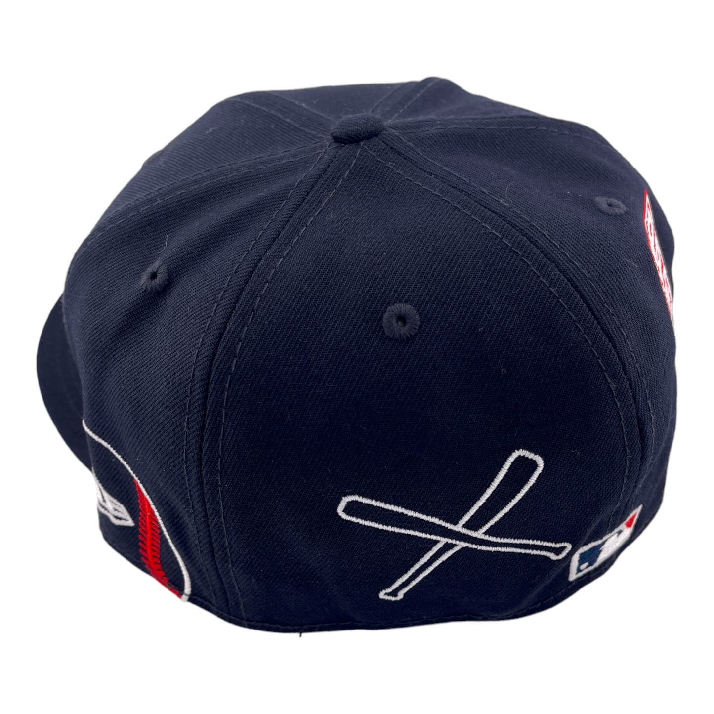 New Era Atlanta Braves Inaugural Season Patch Back Embroidery UV 59FIFTY Hat Cap